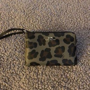 Authentic Coach Wristlet used